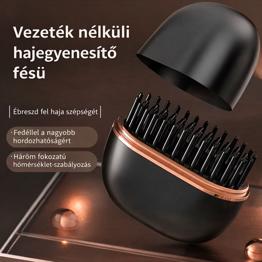 HairMiniq - Vezeték Nélküli Hajvasaló & Hajgöndörítő
