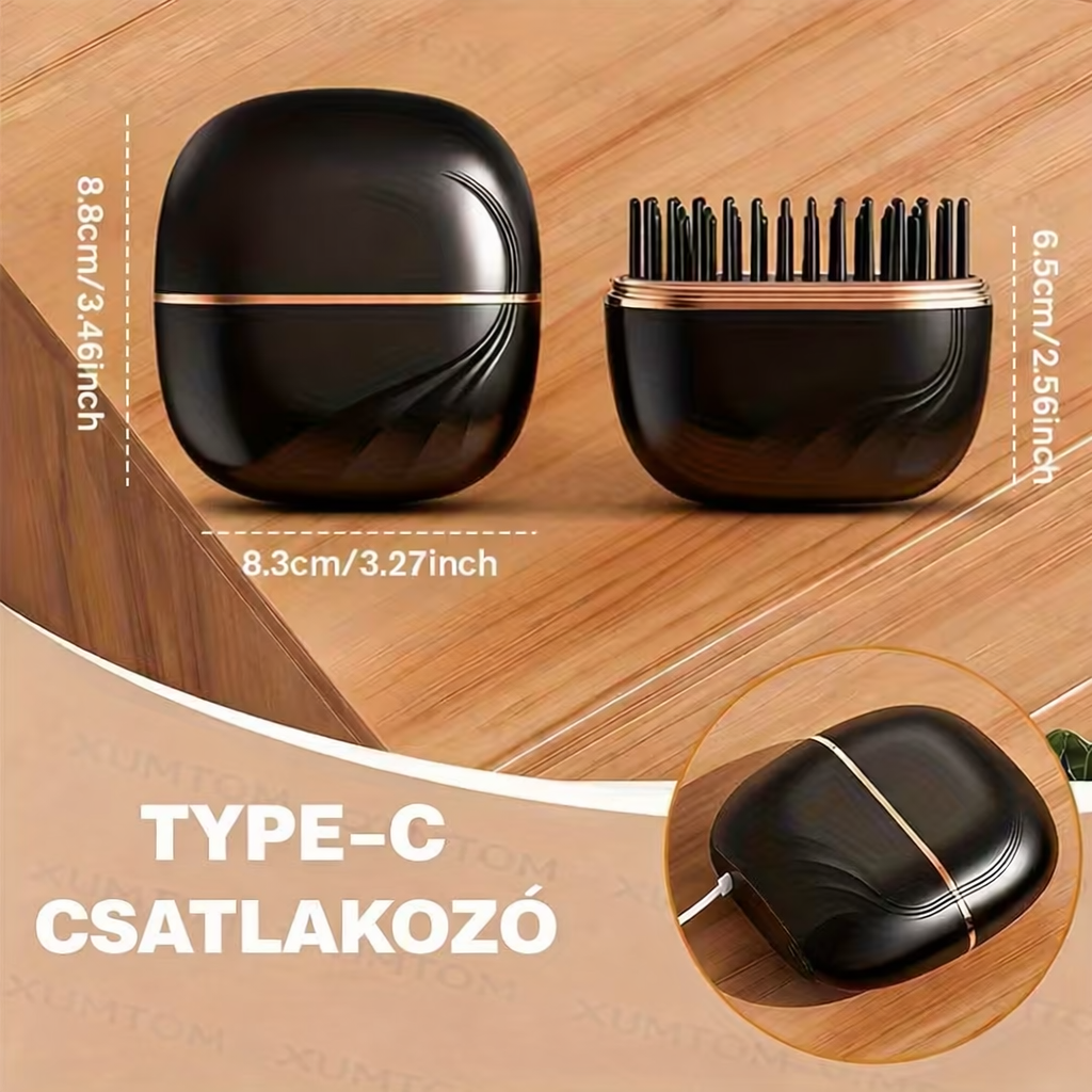 HairMiniq - Vezeték Nélküli Hajvasaló & Hajgöndörítő